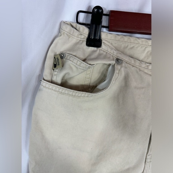 Y2K BONGO Khaki wide leg carpenter pants size 7 - Picture 2 of 9